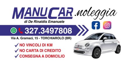 Noleggio Auto a Brindisi, Lecce– Manucar